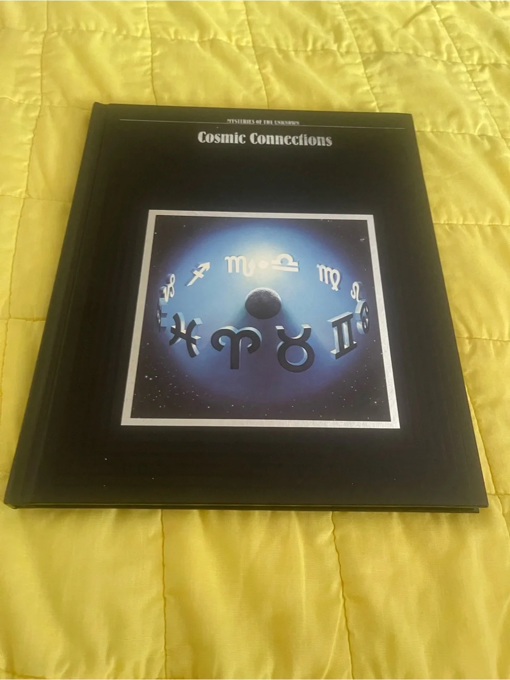 Cosmic Connections Hardcover Book - Black & Blue Cover